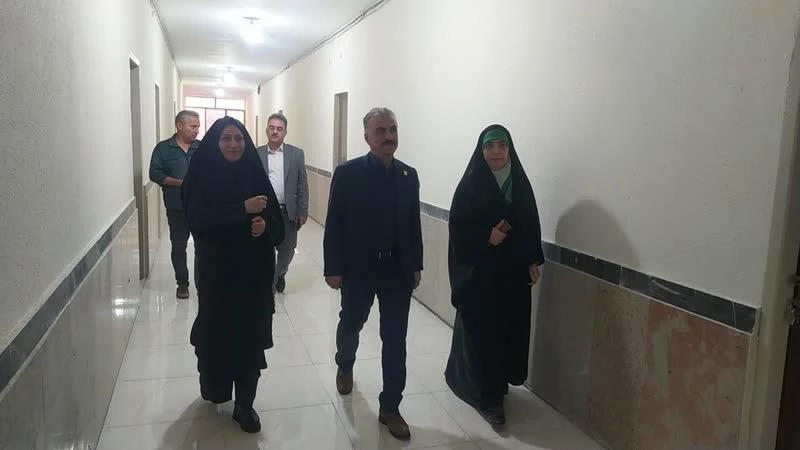  بازدید دکتر علیپور معاونت آموزشی و تحصیلات تکمیلی دانشگاه فرهنگیان و خانم دکتر پرک از پردیس زینبیه 4