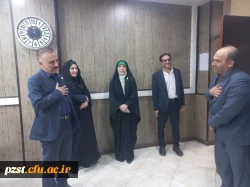  بازدید دکتر علیپور معاونت آموزشی و تحصیلات تکمیلی دانشگاه فرهنگیان و خانم دکتر پرک از پردیس زینبیه 5