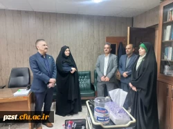  بازدید دکتر علیپور معاونت آموزشی و تحصیلات تکمیلی دانشگاه فرهنگیان و خانم دکتر پرک از پردیس زینبیه 6