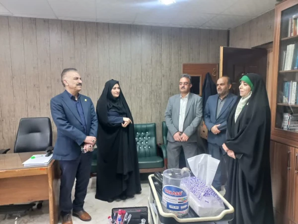  بازدید دکتر علیپور معاونت آموزشی و تحصیلات تکمیلی دانشگاه فرهنگیان و خانم دکتر پرک از پردیس زینبیه 6