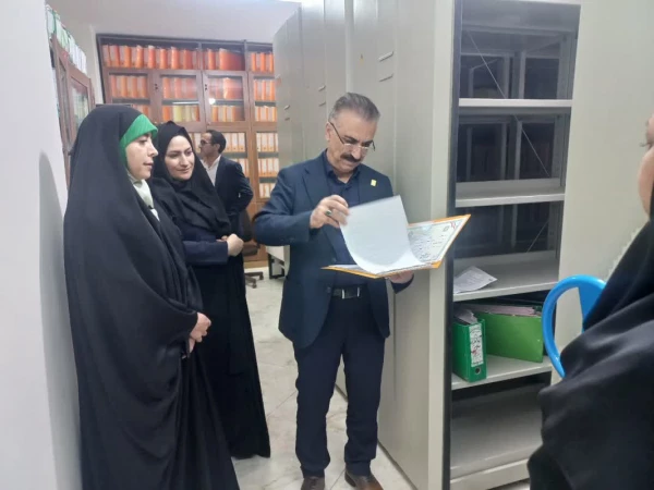  بازدید دکتر علیپور معاونت آموزشی و تحصیلات تکمیلی دانشگاه فرهنگیان و خانم دکتر پرک از پردیس زینبیه 7