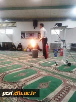برگزاری کارگاه تخصصی «آموزش ایمنی و سلامت» با همکاری سازمان آتش نشانی در پردیس زینبیه 4