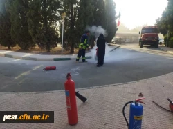 برگزاری کارگاه تخصصی «آموزش ایمنی و سلامت» با همکاری سازمان آتش نشانی در پردیس زینبیه 6