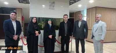  بازدید معاونت دانشجویی دانشگاه فرهنگیان تهران از پردیس زینبیه