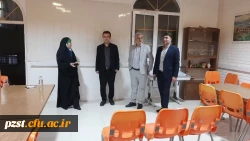  بازدید معاونت دانشجویی دانشگاه فرهنگیان تهران از پردیس زینبیه 3