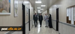  بازدید معاونت دانشجویی دانشگاه فرهنگیان تهران از پردیس زینبیه 5