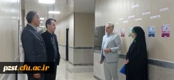  بازدید معاونت دانشجویی دانشگاه فرهنگیان تهران از پردیس زینبیه 7
