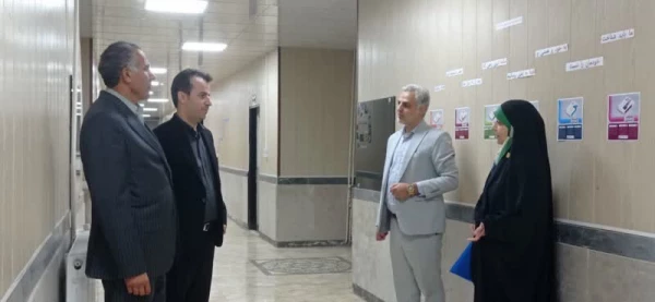  بازدید معاونت دانشجویی دانشگاه فرهنگیان تهران از پردیس زینبیه 7