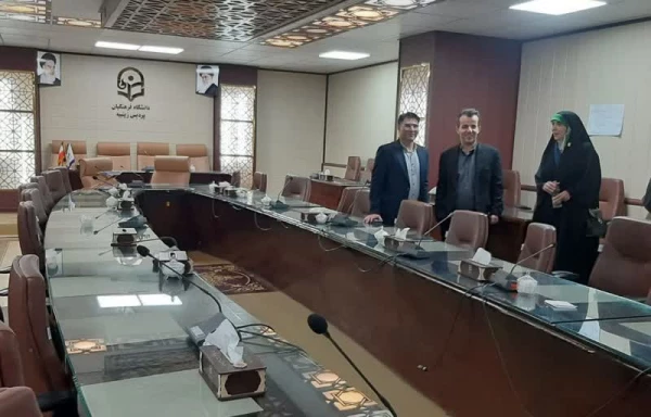  بازدید معاونت دانشجویی دانشگاه فرهنگیان تهران از پردیس زینبیه 11