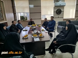  بازدید اعضای  هسته گزینش شهرستان های استان تهران از  پردیس زینبیه 2