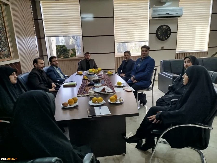  بازدید اعضای  هسته گزینش شهرستان های استان تهران از  پردیس زینبیه 2