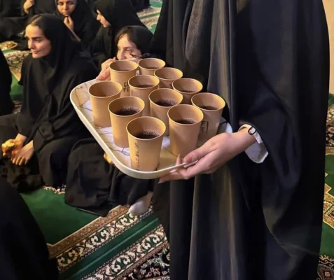 نشست صمیمانه ای در سرای دانشجویی به مناسبت میلاد با سعادت حضرت فاطمه (س) و روز زن  5