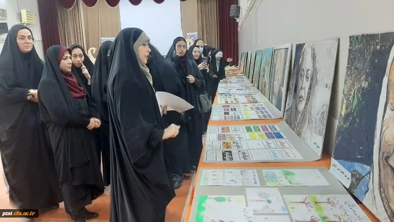 برگزاری نمایشگاه آثار پژوهشی، هنری و دست سازه های خلاقانه و اندیشه محور استادان و دانشجویان 2