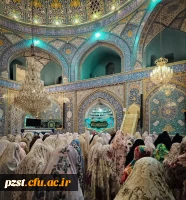 حضور پرشور دانشجویان پردیس زینبیه دانشگاه فرهنگیان در مراسم معنوی اعتکاف 3