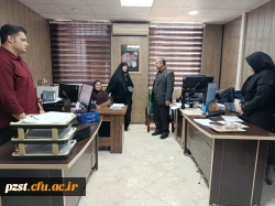 بازدید معاونان حوزه مالی اداری و پژوهش دانشگاه فرهنگیان استان تهران از پردیس زینبیه 6