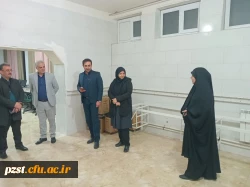 بازدید معاونان حوزه مالی اداری و پژوهش دانشگاه فرهنگیان استان تهران از پردیس زینبیه 8
