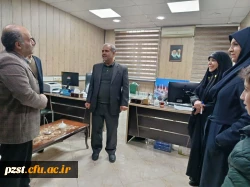 بازدید معاونان حوزه مالی اداری و پژوهش دانشگاه فرهنگیان استان تهران از پردیس زینبیه 9
