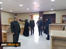 بازدید معاونان حوزه مالی اداری و پژوهش دانشگاه فرهنگیان استان تهران از پردیس زینبیه 10