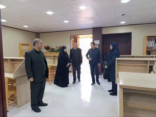 بازدید معاونان حوزه مالی اداری و پژوهش دانشگاه فرهنگیان استان تهران از پردیس زینبیه 10