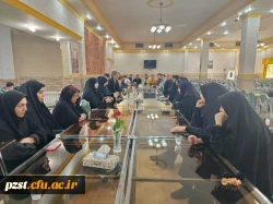 نشست صمیمانه معاونان حوزه مالی ـ اداری و پژوهش دانشگاه فرهنگیان استان تهران با همکاران زینبیه 9