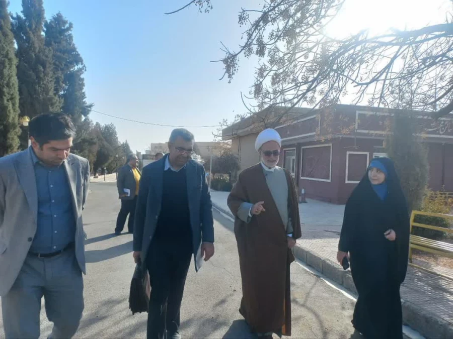 بازدید مدیران گروه های آموزشی دانشگاه فرهنگیان استان تهران از پردیس زینبیه 7