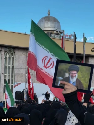 حضور دانشجویان پردیس زینبیه در مراسم بیعت و عهد خون با امام سید مجتبی خامنه ای( مدظله العالی) به روایت تصویر