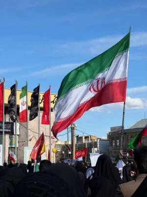 حضور دانشجویان زینبیه در راهپیمایی و عزاداری های شبانه علیه رژیم غاصب صهیونیسم و امریکا به روایت تصویر 4