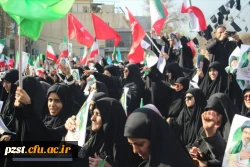 حضور دانشجویان پردیس زینبیه در مراسم بیعت و عهد خون با امام سید مجتبی خامنه ای( مدظله العالی) به روایت تصویر 2