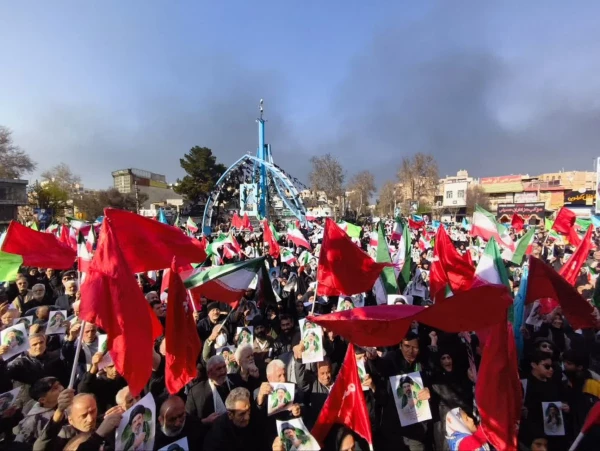 حضور دانشجویان پردیس زینبیه در مراسم بیعت و عهد خون با امام سید مجتبی خامنه ای( مدظله العالی) به روایت تصویر 3