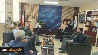 حضور مدیر کل روابط عمومی صدا و سیمای جمهوری اسلامی ایران  در پردیس زینبیه
