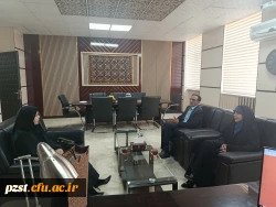 حضور رییس دانشگاه پیام نور شهرستان در پردیس زینبیه 2