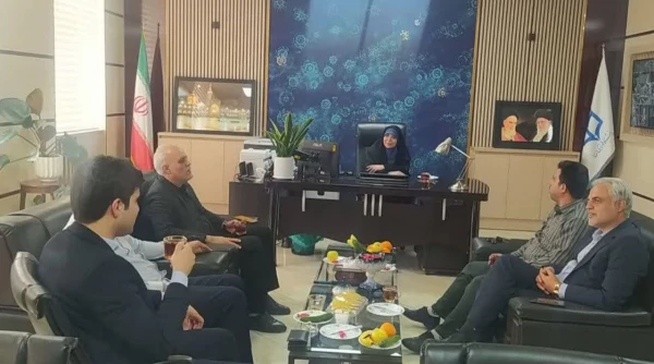 حضور مسئولان تأمین اجتماعی شهرستان پیشوا در پردیس زینبیه و دیدار با سرپرست پردیس به مناسبت آغاز سال نو 2