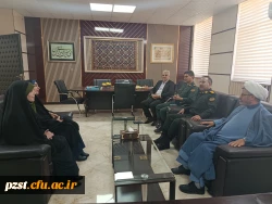 دیدار فرماندهی نیروی انتظامی شهرستان پیشوا به سرپرست پردیس به مناسبت هفته معلم 2