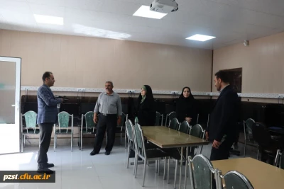  بازدید میدانی کمیته عمران دانشگاه فرهنگیان استان تهران از هر دو مجموعه پردیس زینبیه با هدف ارتقاء کمی و کیفی حوزه های آموزشی و رفاهی 
