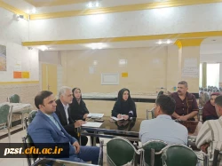 جلسه امور اداری و منابع انسانی پردیس زینبیه دانشگاه فرهنگیان با حضور کارکنان خدمات و شرکتی در حوزه های خدمات  2